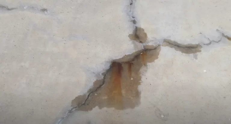 Under slab leak detection