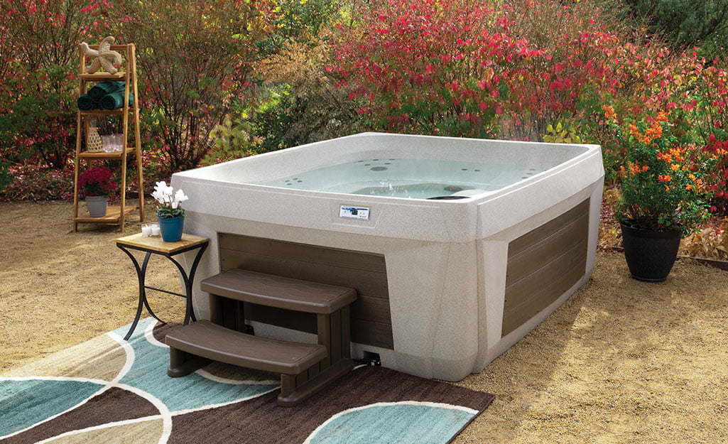 backyard hot tub privacy ideas